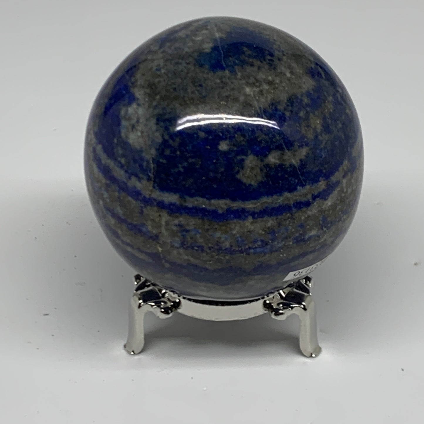 1.36 lbs, 2.8" (72mm), Lapis Lazuli Sphere Ball Gemstone @Afghanistan, B33136