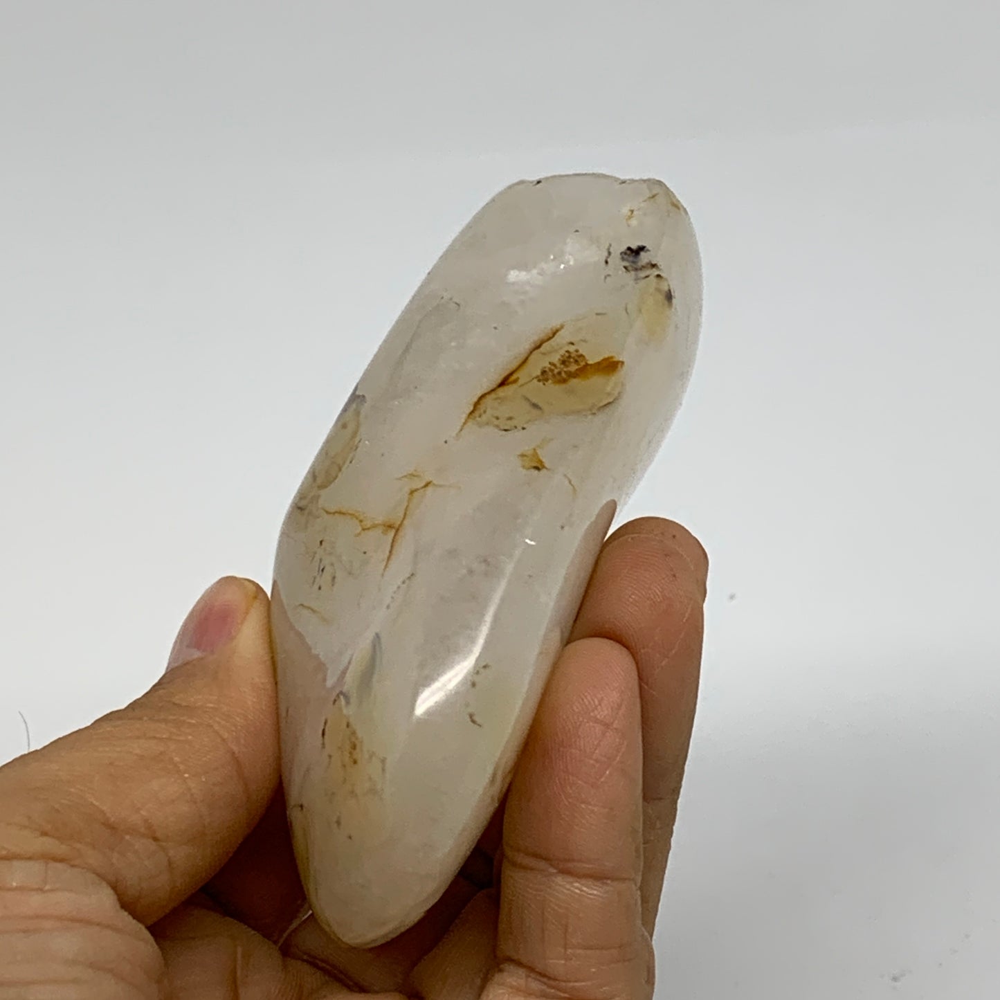 0.50 lbs, 3.2"x2.4"x1.2" Dendrite Agate Freeform Reiki Energy Crystal, B37491