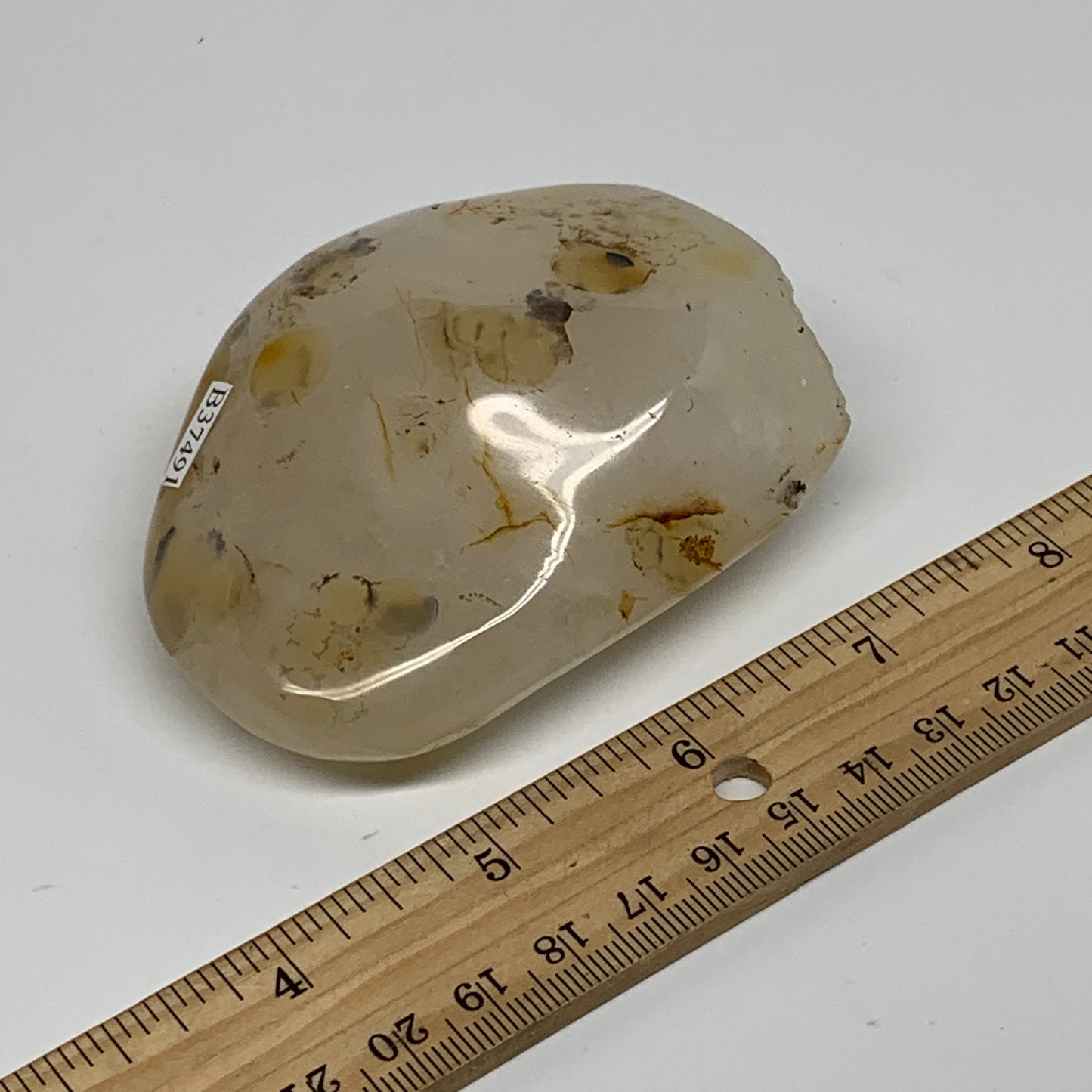 0.50 lbs, 3.2"x2.4"x1.2" Dendrite Agate Freeform Reiki Energy Crystal, B37491