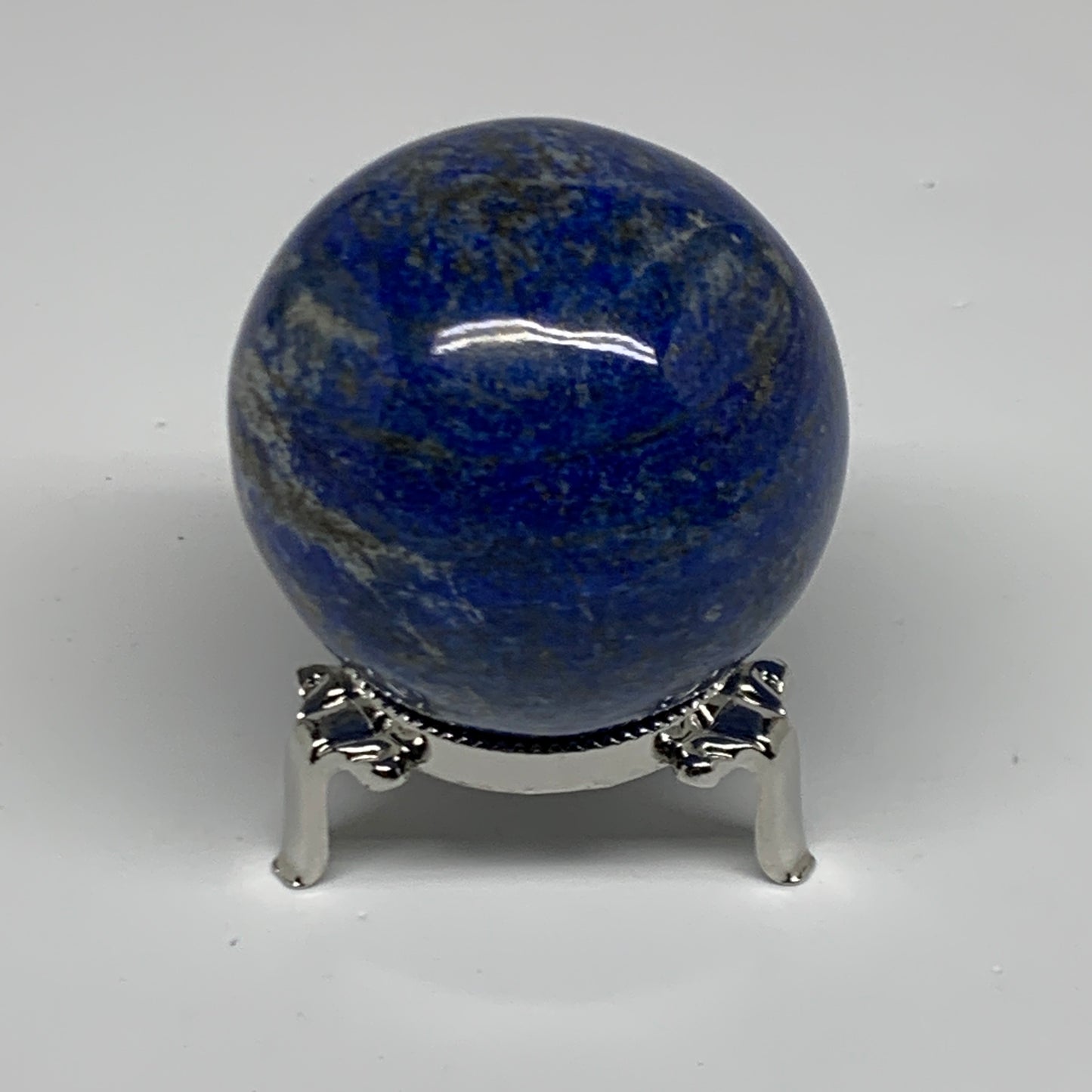 0.71 lbs, 2.3" (59mm), Lapis Lazuli Sphere Ball Gemstone @Afghanistan, B33138