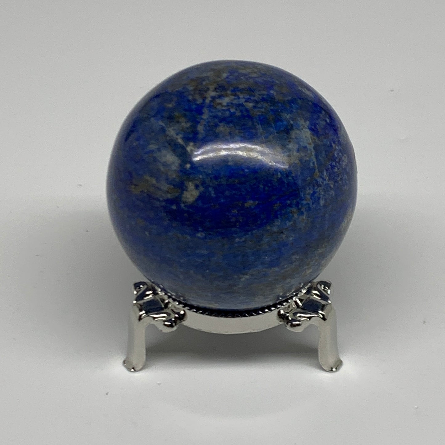 0.71 lbs, 2.3" (59mm), Lapis Lazuli Sphere Ball Gemstone @Afghanistan, B33138