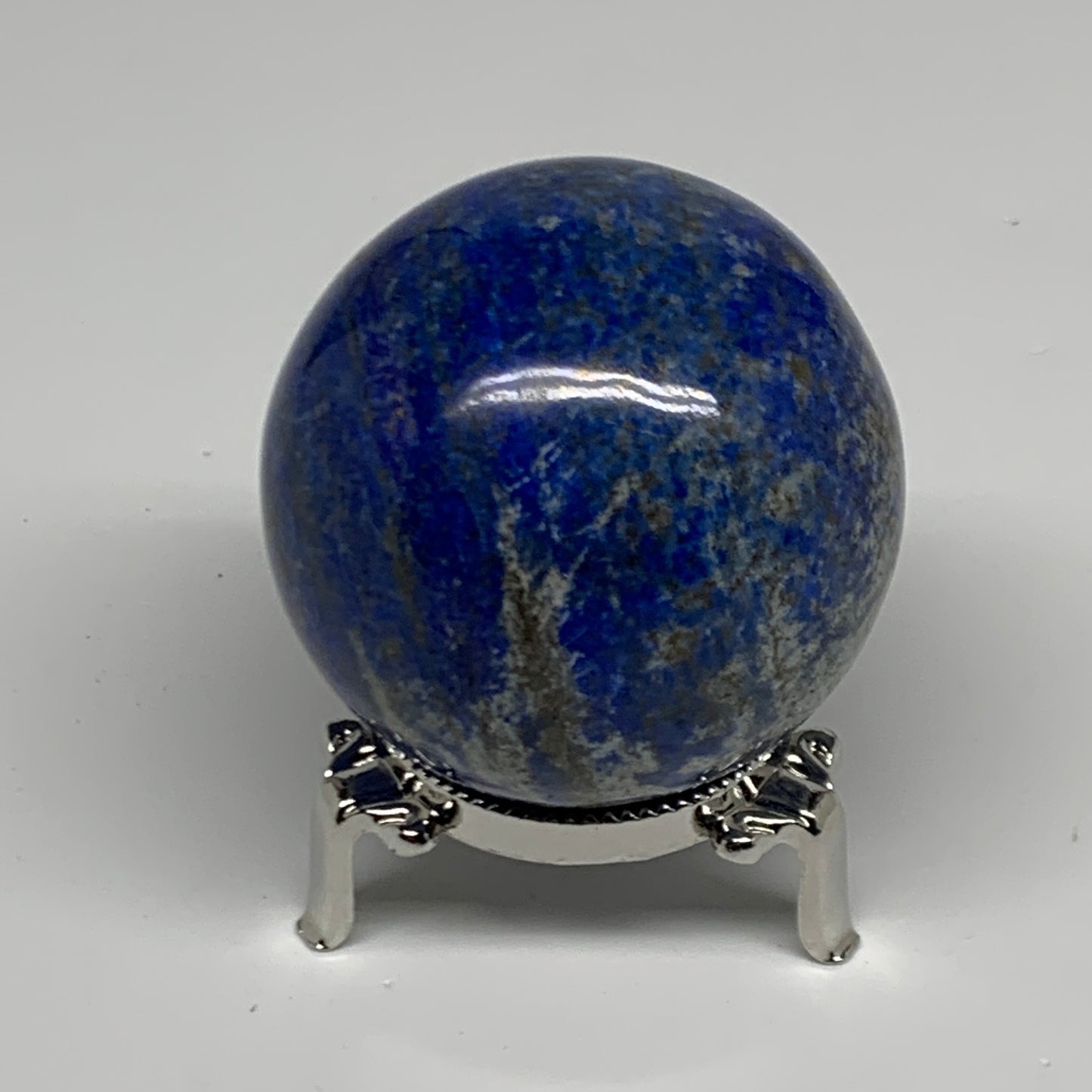 0.71 lbs, 2.3" (59mm), Lapis Lazuli Sphere Ball Gemstone @Afghanistan, B33138