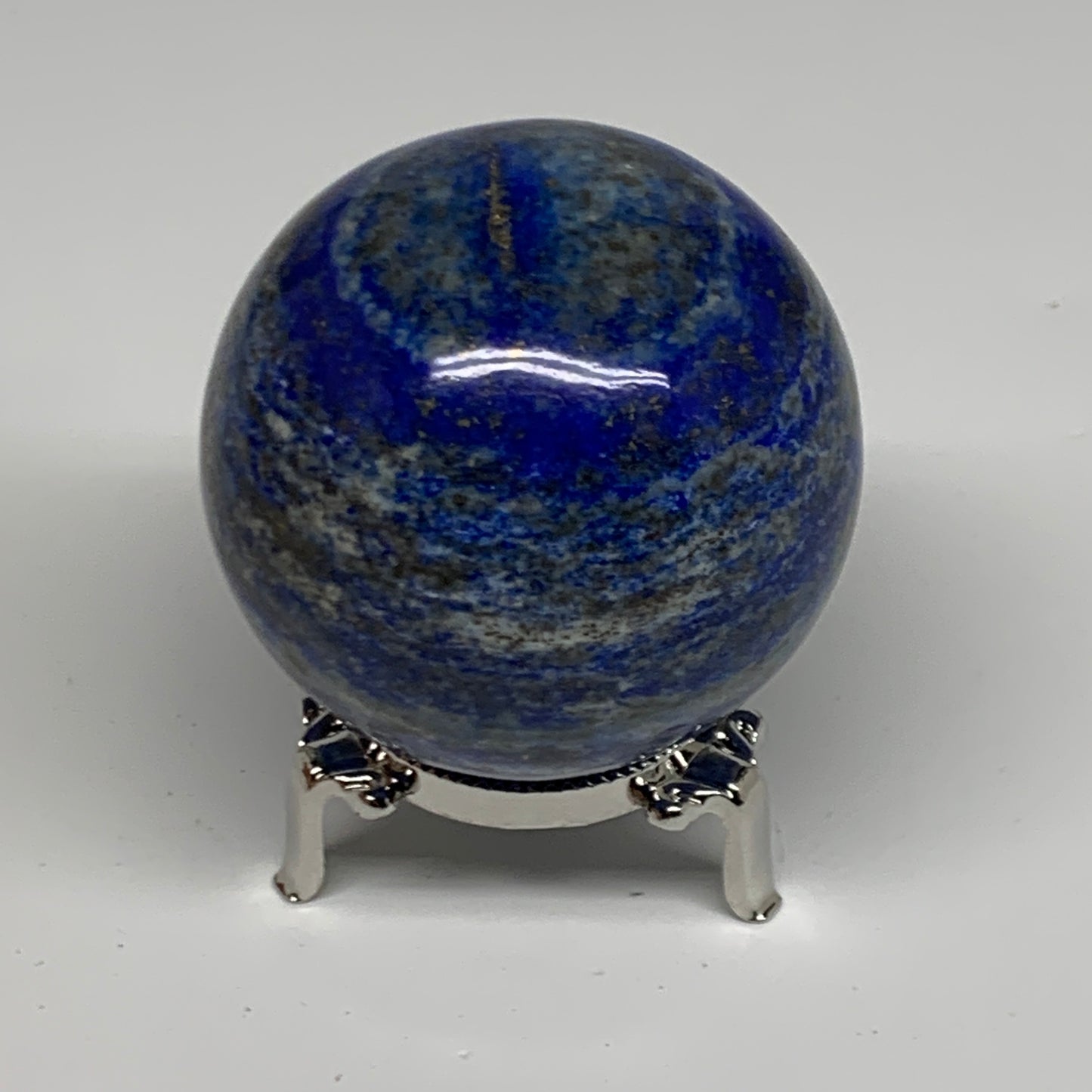 1.05 lbs, 2.6" (66mm), Lapis Lazuli Sphere Ball Gemstone @Afghanistan, B33139