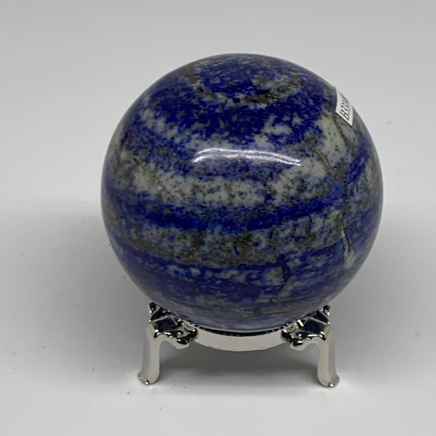 1.27 lbs, 2.8" (71mm), Lapis Lazuli Sphere Ball Gemstone @Afghanistan, B33140