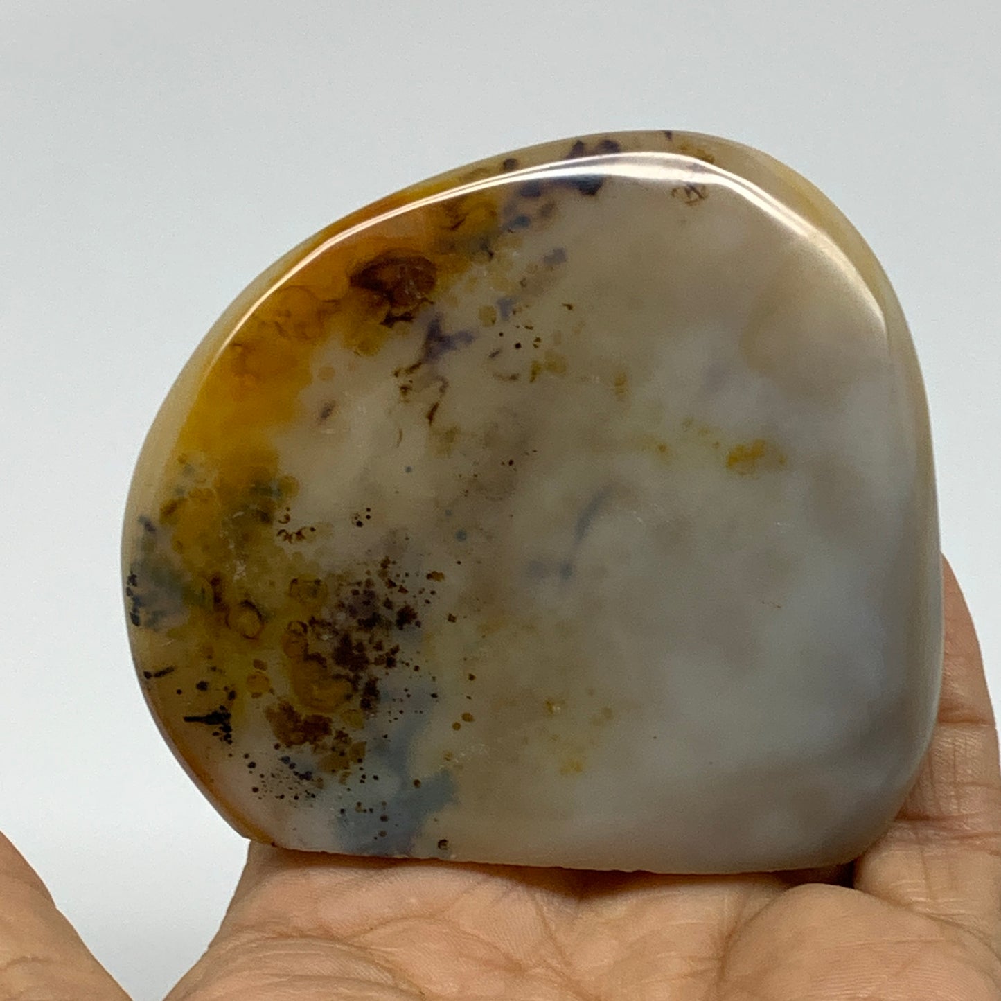 0.40 lbs, 2.7"x3"x0.9" Dendrite Agate Freeform Reiki Energy Crystal, B37495