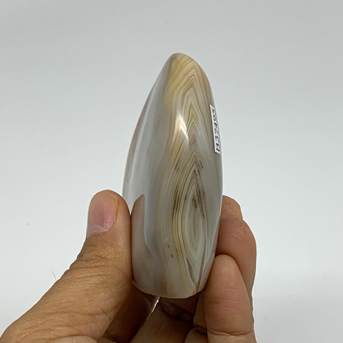 0.40 lbs, 2.7"x3"x0.9" Dendrite Agate Freeform Reiki Energy Crystal, B37495
