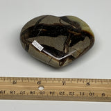 0.52 lbs, 2.8"x3.2"x1.2" Septarian Nodules Heart Polished Healing Crystal, B3102