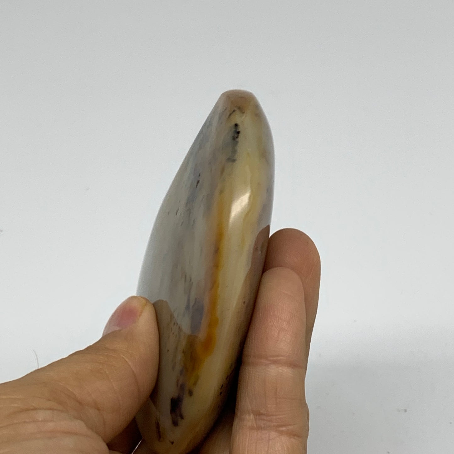 0.40 lbs, 2.7"x3"x0.9" Dendrite Agate Freeform Reiki Energy Crystal, B37495