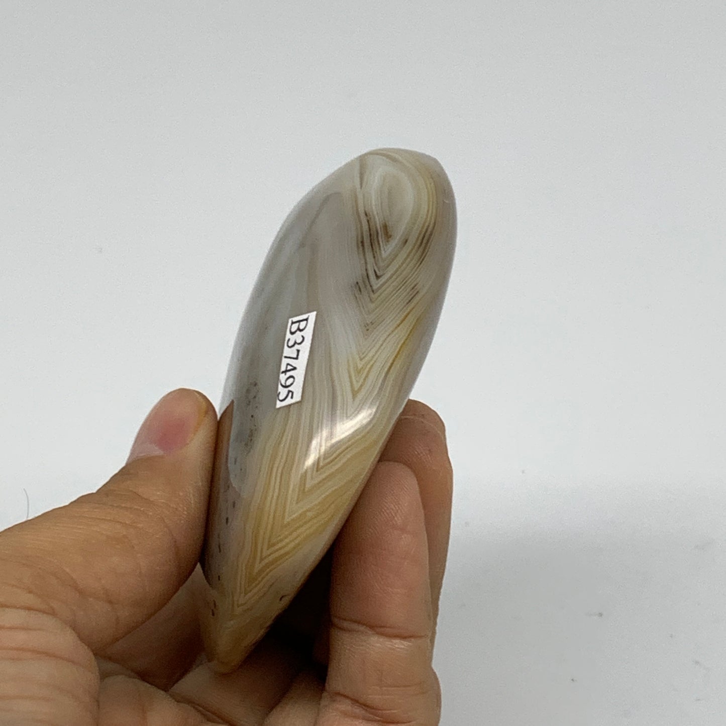 0.40 lbs, 2.7"x3"x0.9" Dendrite Agate Freeform Reiki Energy Crystal, B37495