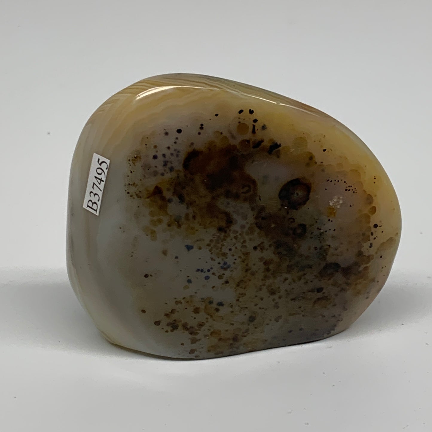 0.40 lbs, 2.7"x3"x0.9" Dendrite Agate Freeform Reiki Energy Crystal, B37495