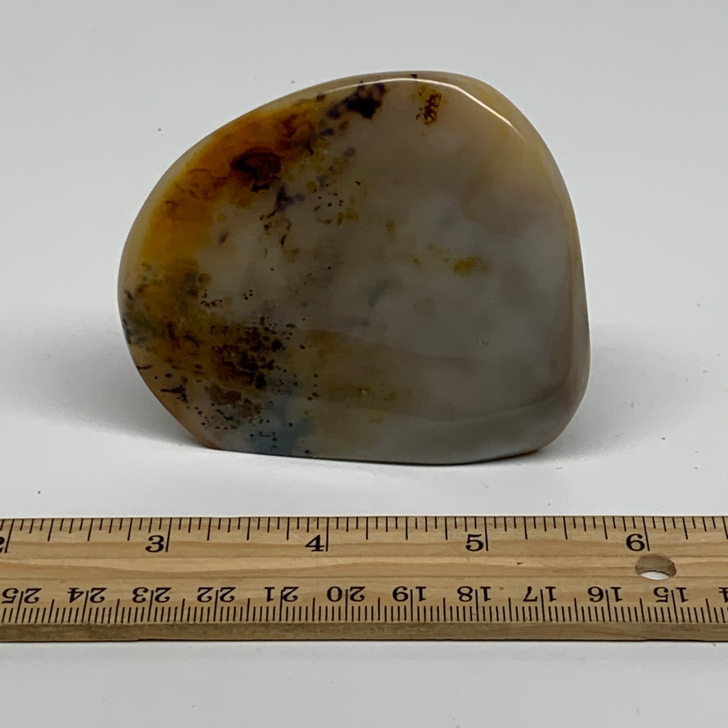 0.40 lbs, 2.7"x3"x0.9" Dendrite Agate Freeform Reiki Energy Crystal, B37495