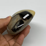 0.52 lbs, 2.7"x3.3"x1.3" Septarian Nodules Heart Polished Healing Crystal, B3102