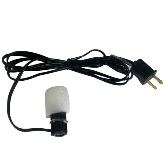 6ft Salt Lamp Cords on/off witch with 7 watt bulb