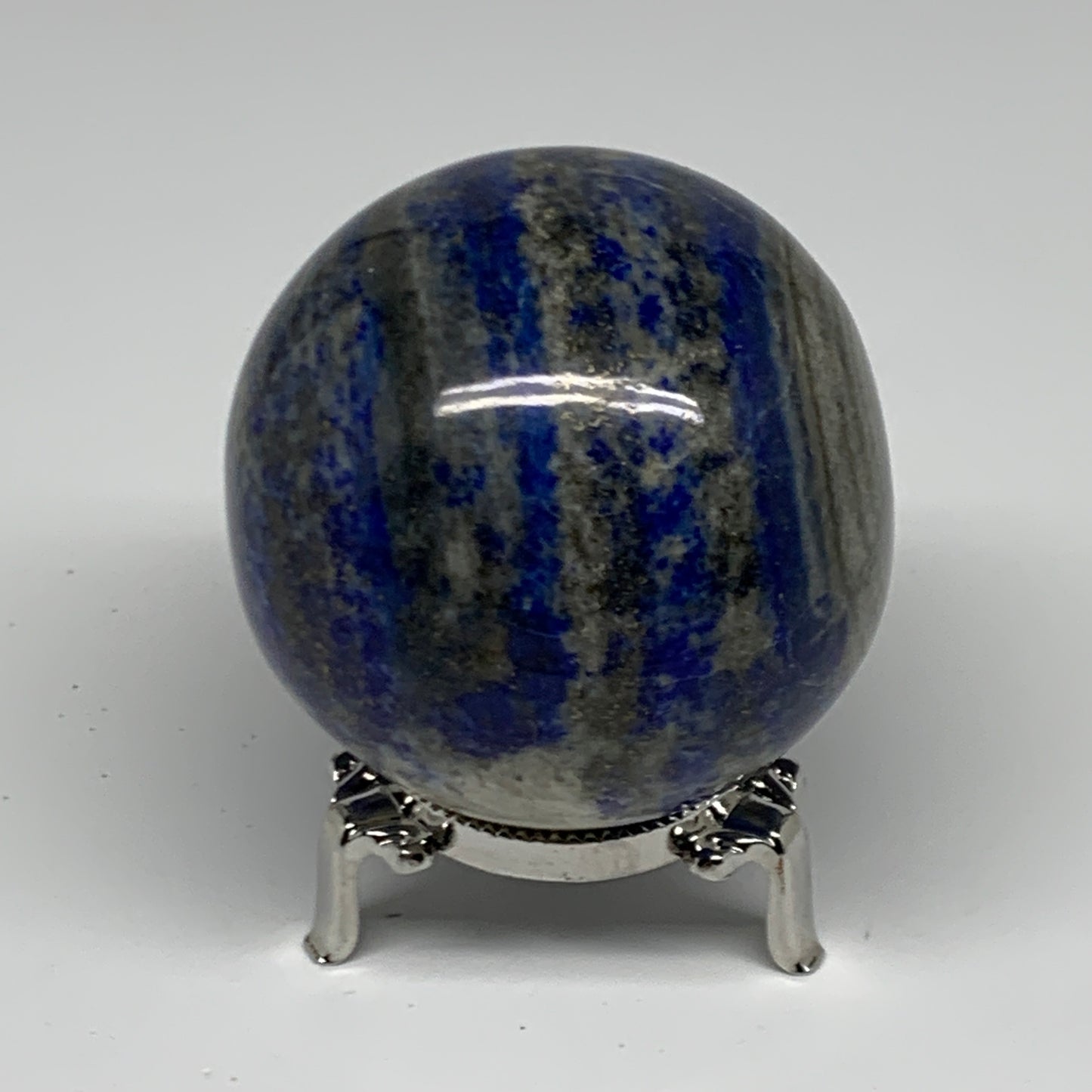 1.1 lbs, 2.5" (66mm), Lapis Lazuli Sphere Ball Gemstone @Afghanistan, B33142