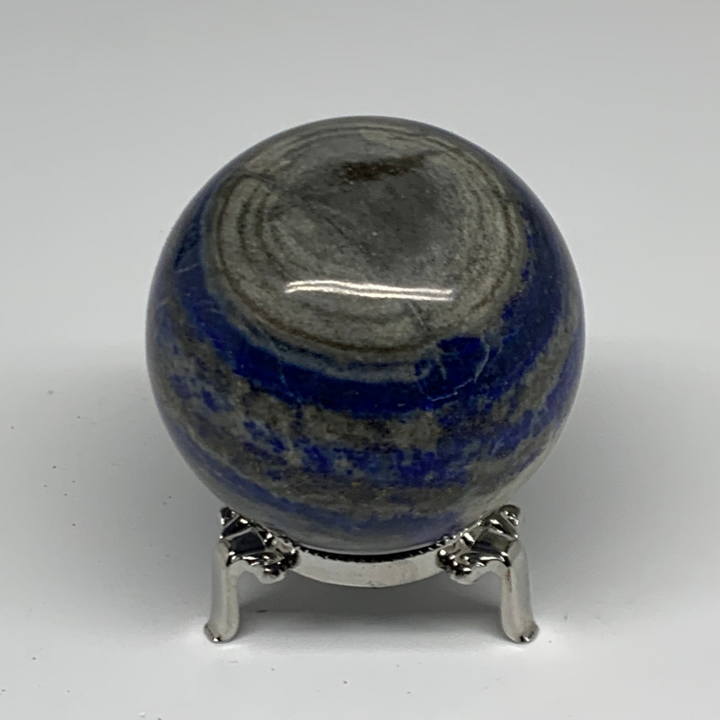 1.1 lbs, 2.5" (66mm), Lapis Lazuli Sphere Ball Gemstone @Afghanistan, B33142