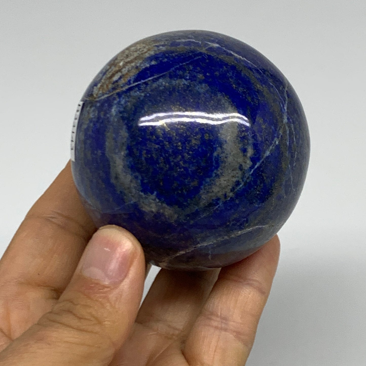 0.91 lbs, 2.5" (64mm), Lapis Lazuli Sphere Ball Gemstone @Afghanistan, B33143