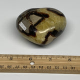 0.48 lbs, 2.3"x2.7"x1.5" Septarian Nodules Heart Polished Healing Crystal, B3102