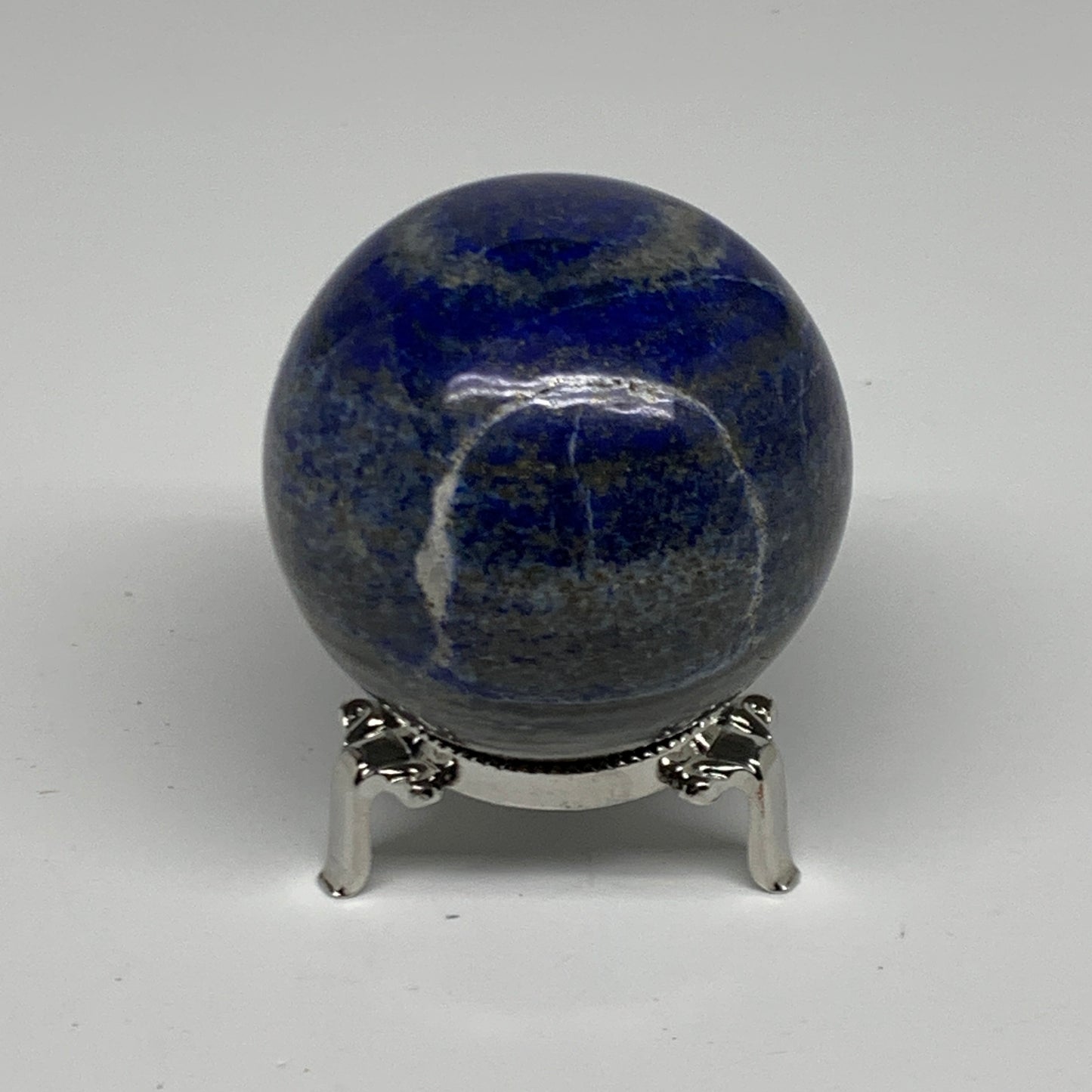 0.91 lbs, 2.5" (64mm), Lapis Lazuli Sphere Ball Gemstone @Afghanistan, B33143