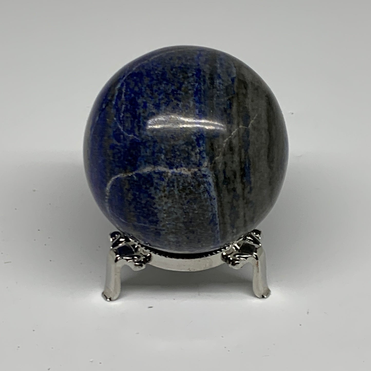 0.91 lbs, 2.5" (64mm), Lapis Lazuli Sphere Ball Gemstone @Afghanistan, B33143