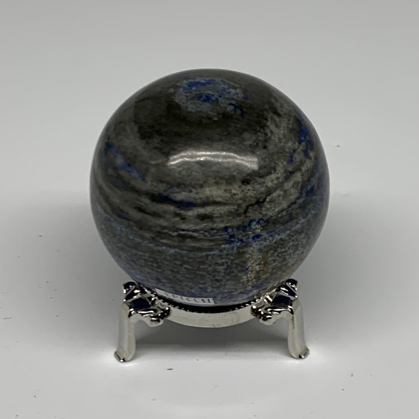 0.91 lbs, 2.5" (64mm), Lapis Lazuli Sphere Ball Gemstone @Afghanistan, B33143