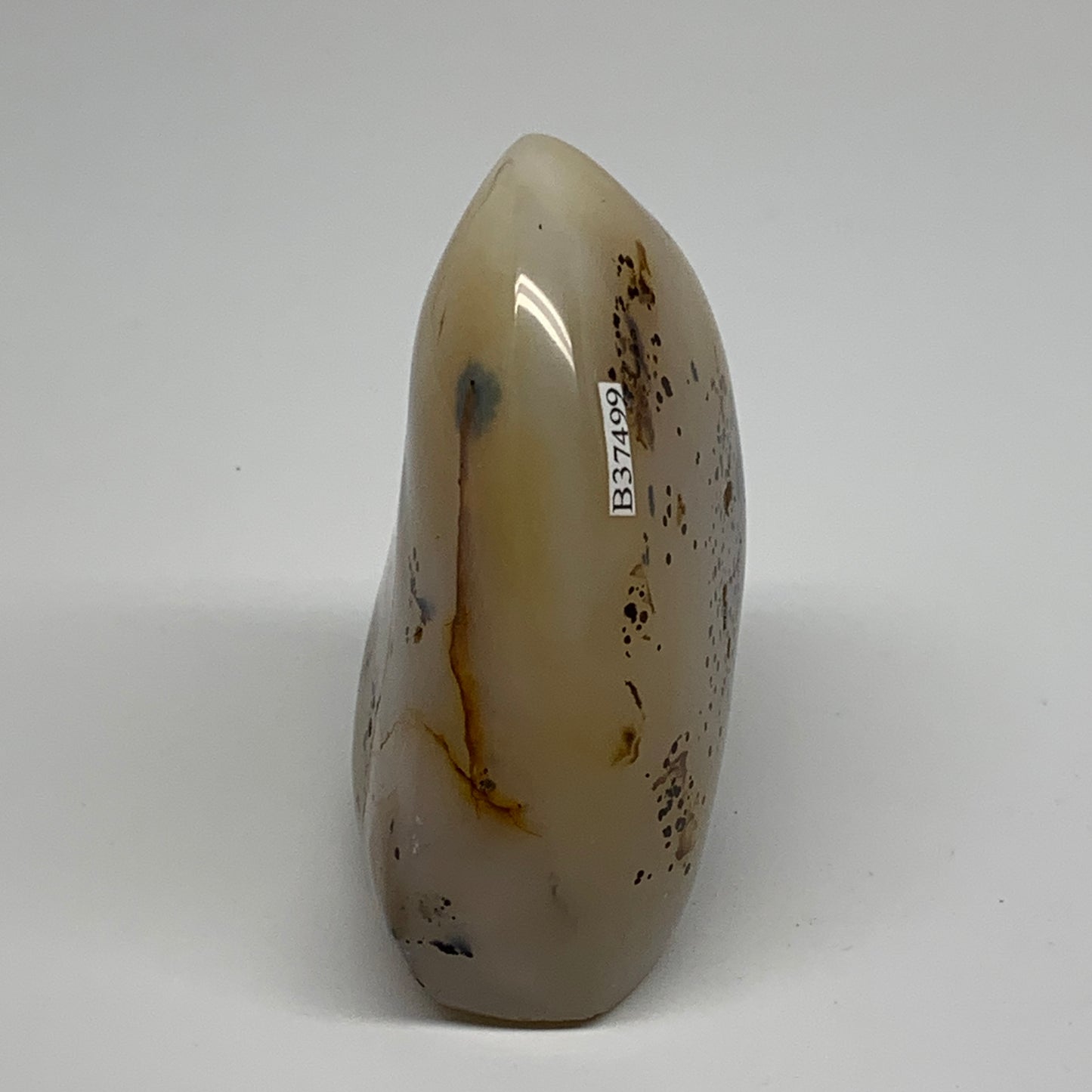 0.93 lbs, 3.6"x2.8"x1.7" Dendrite Agate Freeform Reiki Energy Crystal, B37499