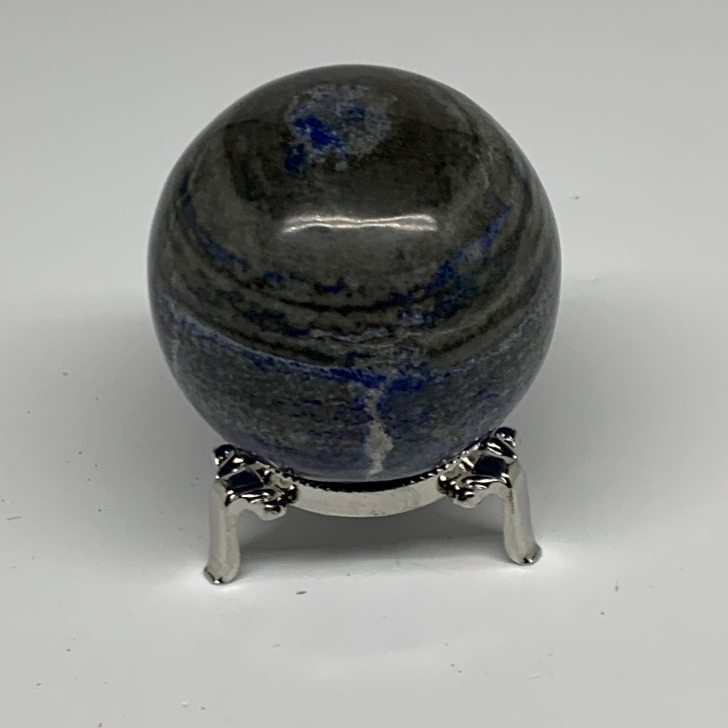 0.91 lbs, 2.5" (64mm), Lapis Lazuli Sphere Ball Gemstone @Afghanistan, B33143