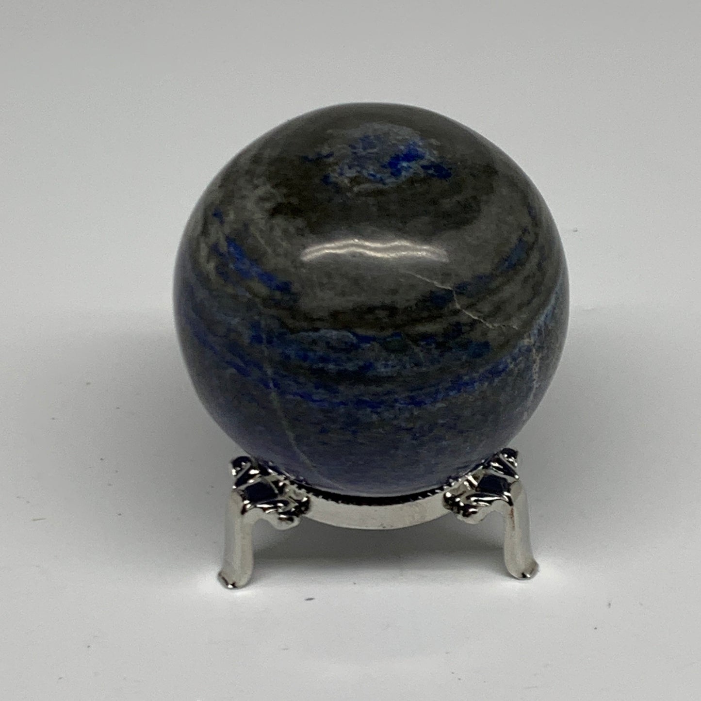 0.91 lbs, 2.5" (64mm), Lapis Lazuli Sphere Ball Gemstone @Afghanistan, B33143