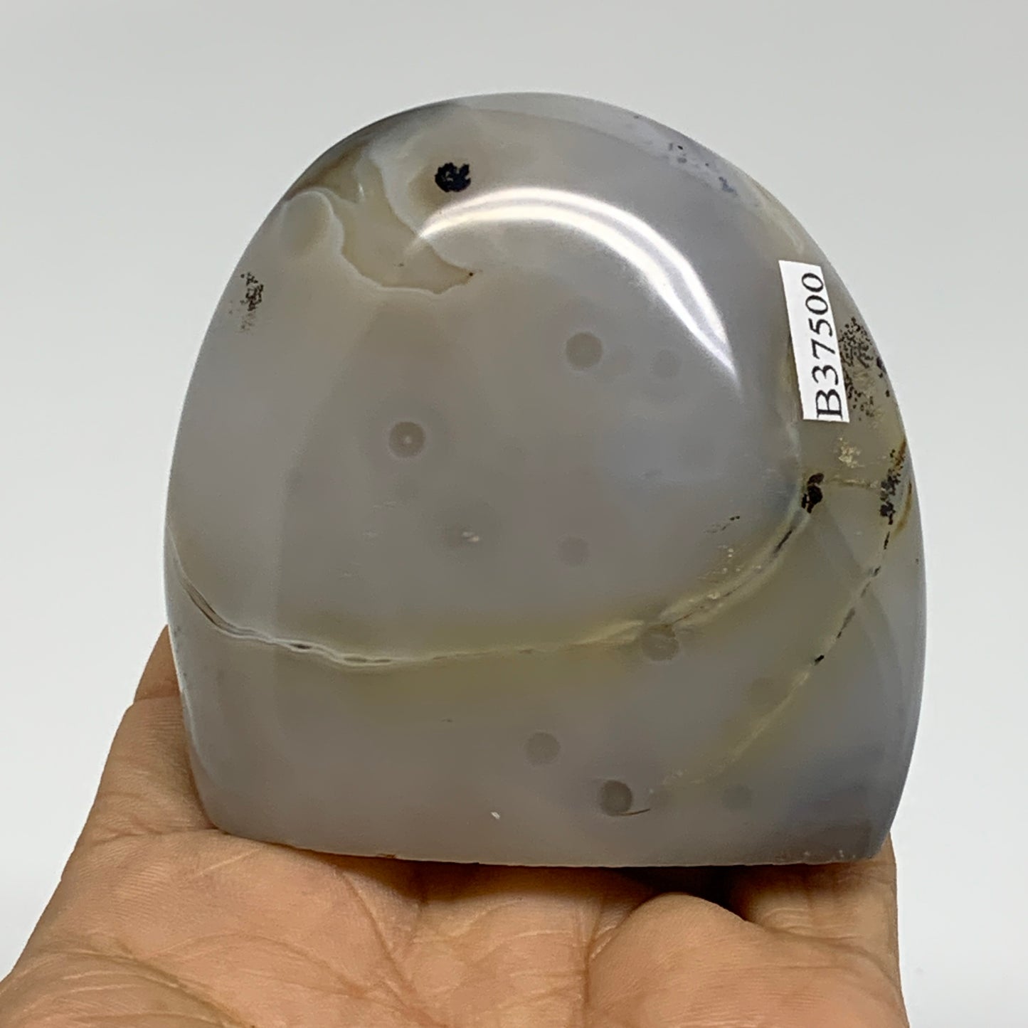 0.48 lbs, 2.5"x2.6"x1.2" Dendrite Agate Freeform Reiki Energy Crystal, B37500