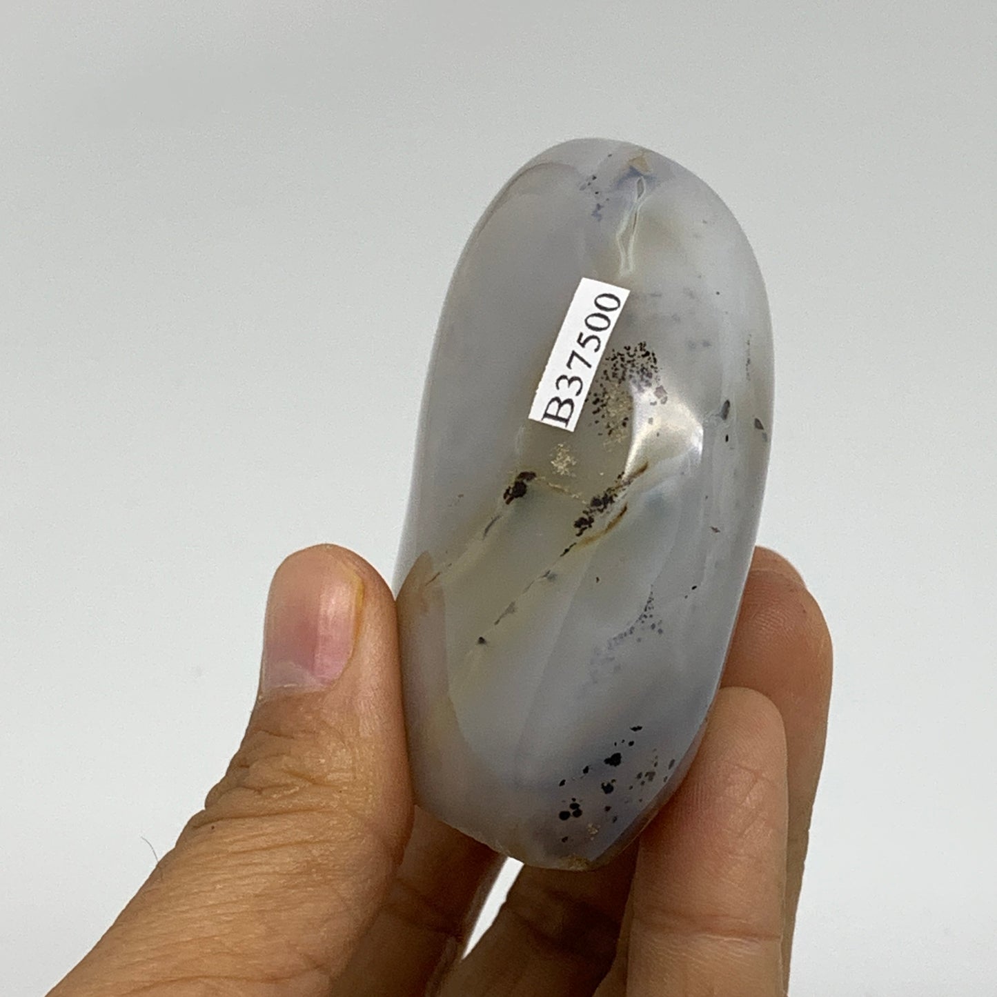 0.48 lbs, 2.5"x2.6"x1.2" Dendrite Agate Freeform Reiki Energy Crystal, B37500
