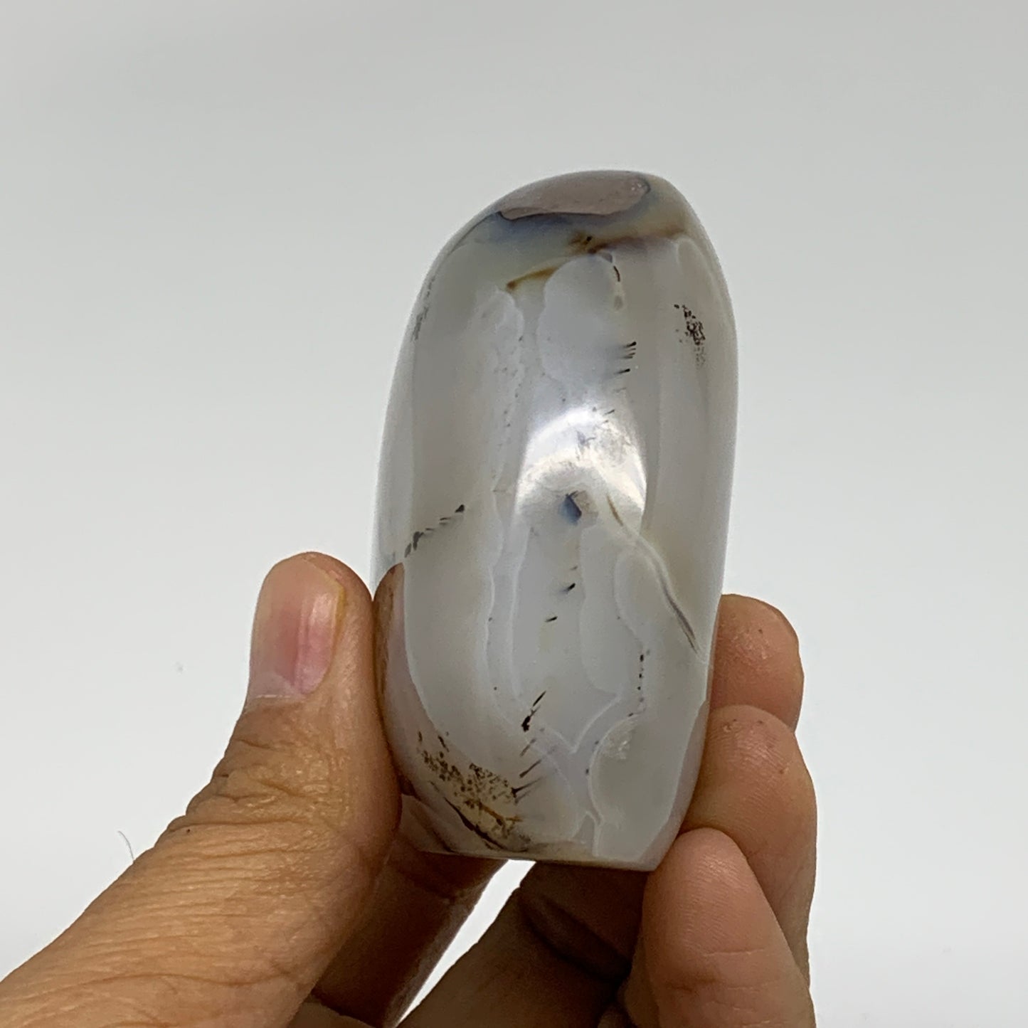 0.48 lbs, 2.5"x2.6"x1.2" Dendrite Agate Freeform Reiki Energy Crystal, B37500