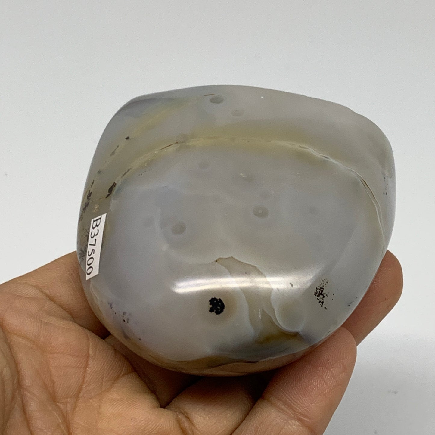 0.48 lbs, 2.5"x2.6"x1.2" Dendrite Agate Freeform Reiki Energy Crystal, B37500