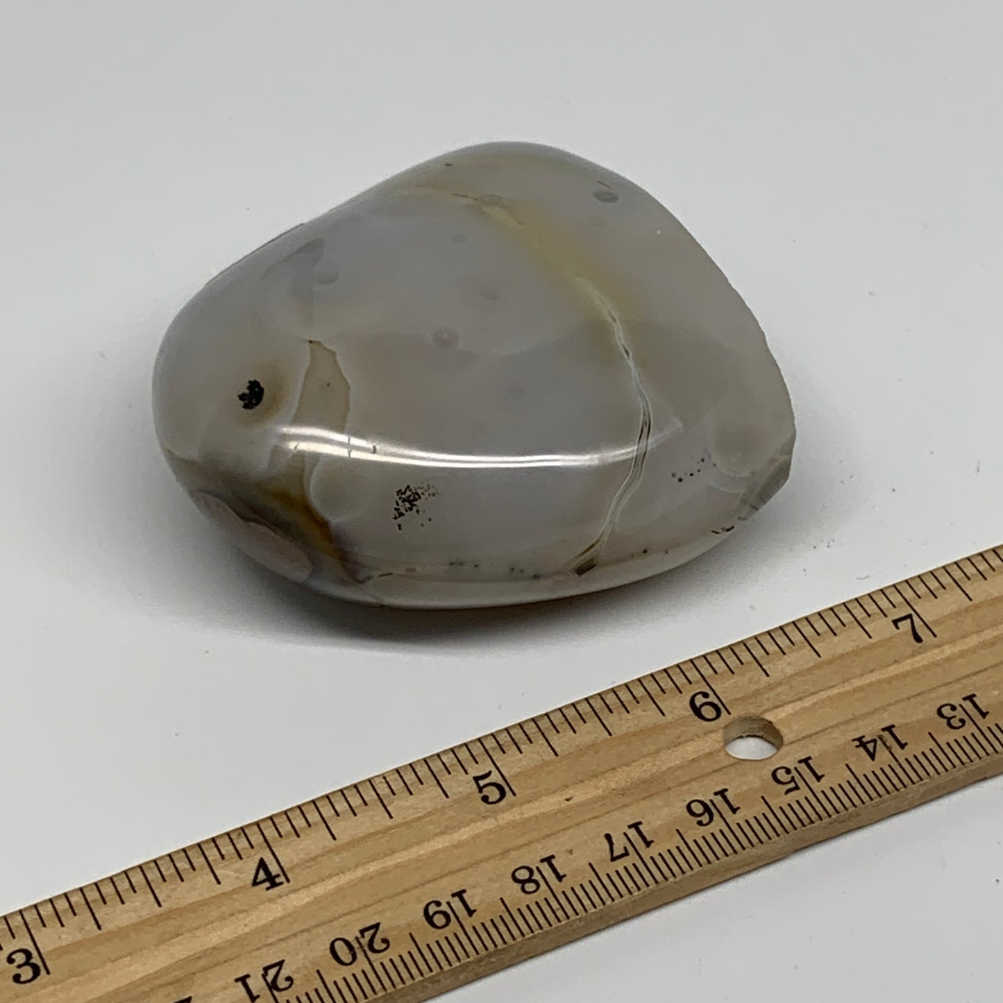 0.48 lbs, 2.5"x2.6"x1.2" Dendrite Agate Freeform Reiki Energy Crystal, B37500