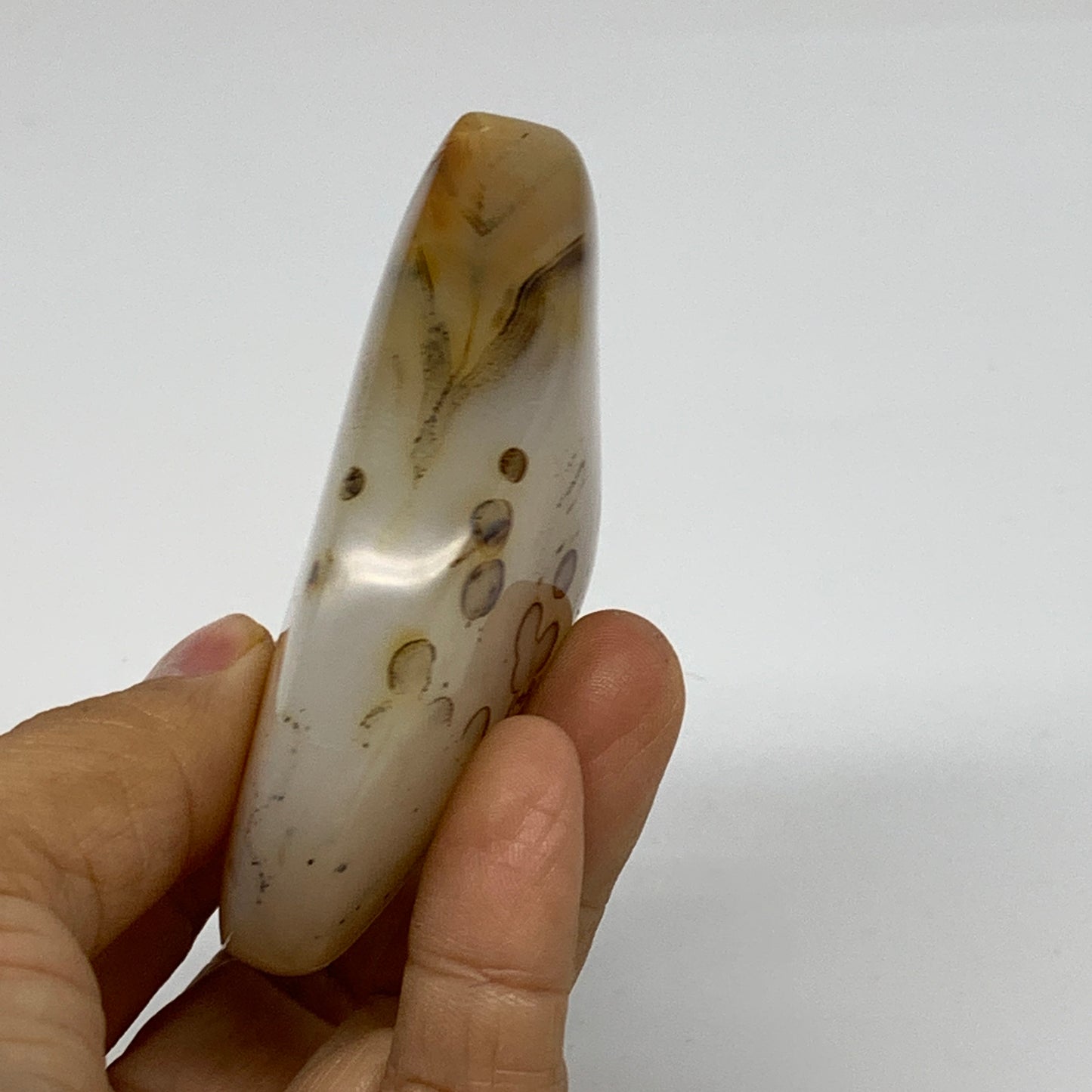 0.4 lbs, 2.8"x2.5"x1" Dendrite Agate Freeform Reiki Energy Crystal, B37502
