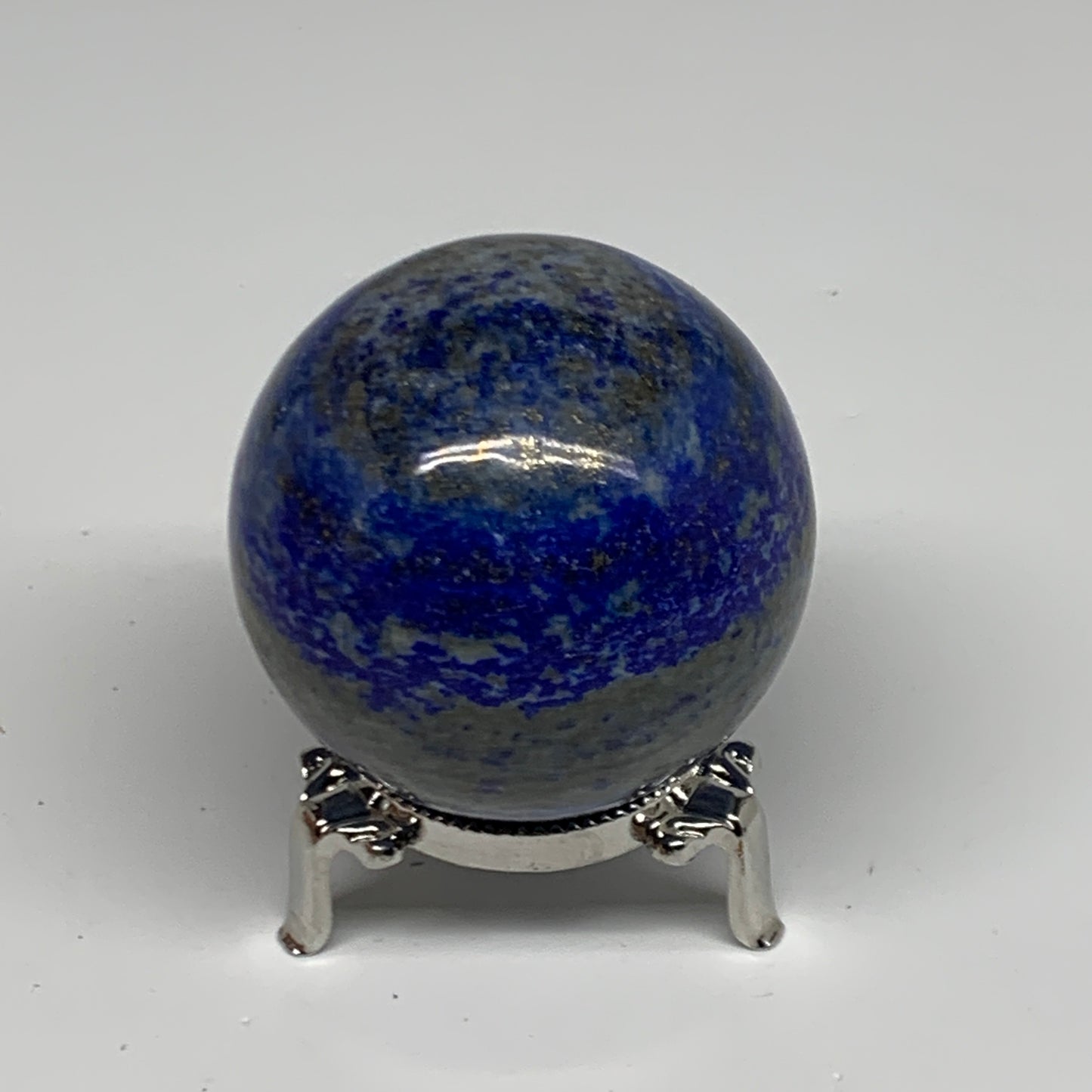 0.79 lbs, 2.4" (60mm), Lapis Lazuli Sphere Ball Gemstone @Afghanistan, B33145
