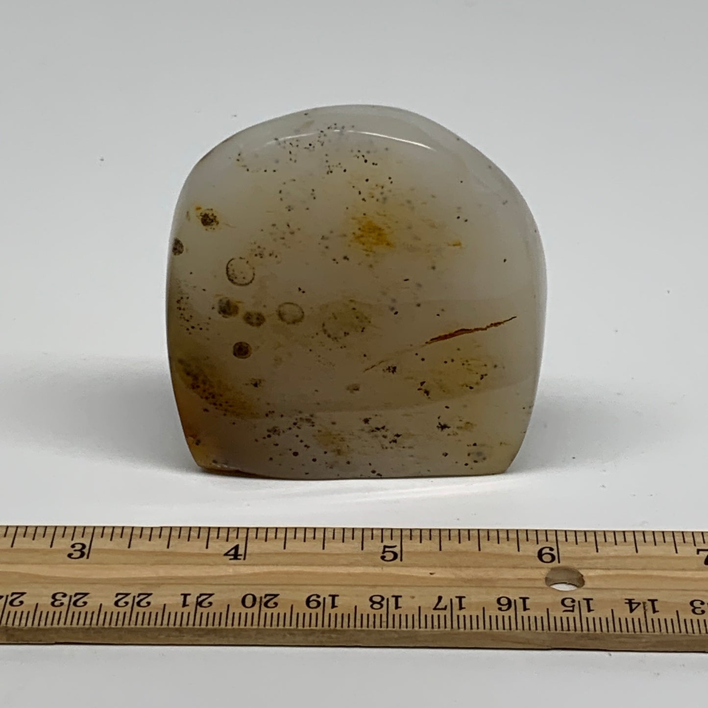 0.4 lbs, 2.8"x2.5"x1" Dendrite Agate Freeform Reiki Energy Crystal, B37502