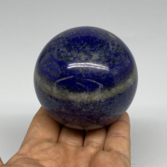 1.14 lbs, 2.7" (69mm), Lapis Lazuli Sphere Ball Gemstone @Afghanistan, B33146
