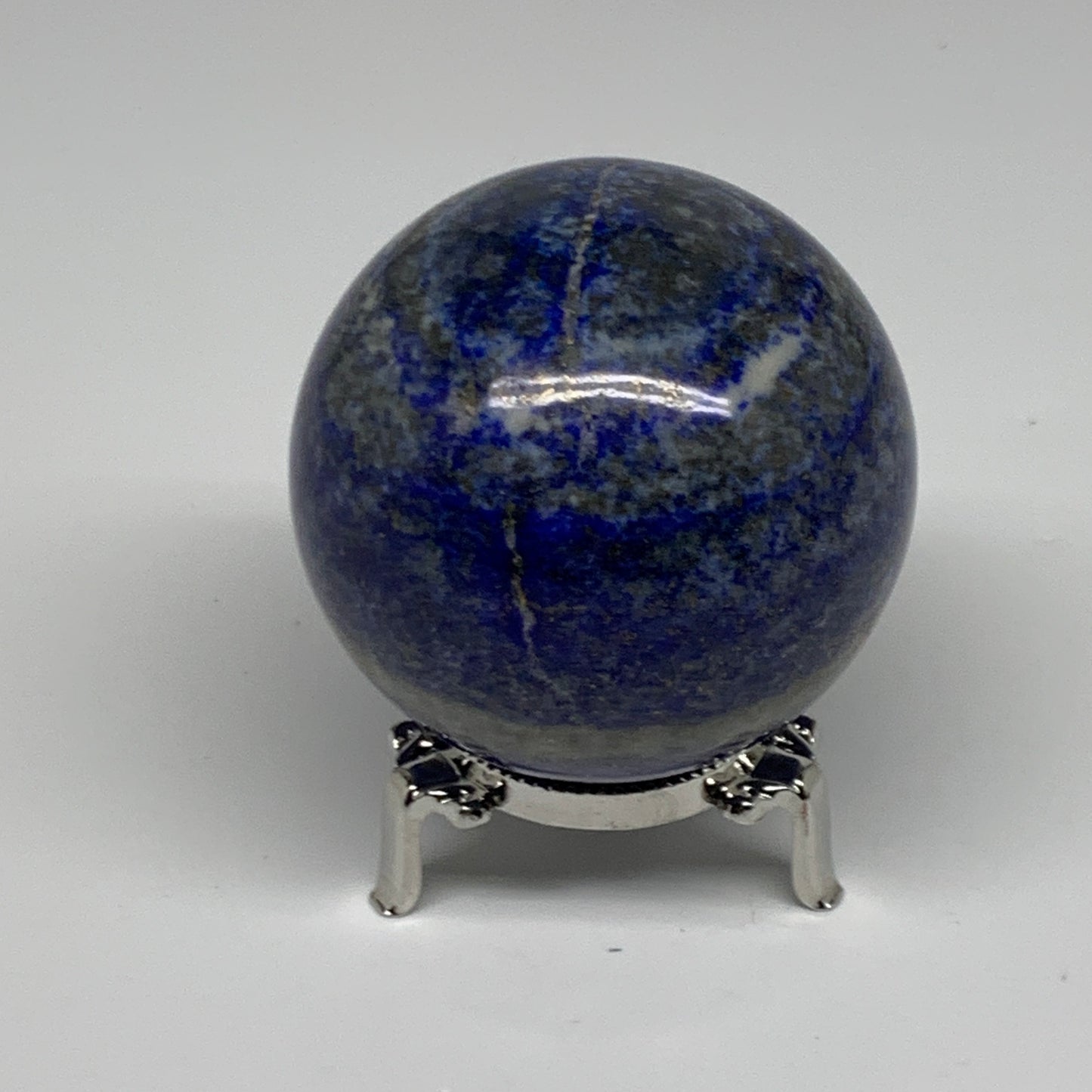 1.14 lbs, 2.7" (69mm), Lapis Lazuli Sphere Ball Gemstone @Afghanistan, B33146
