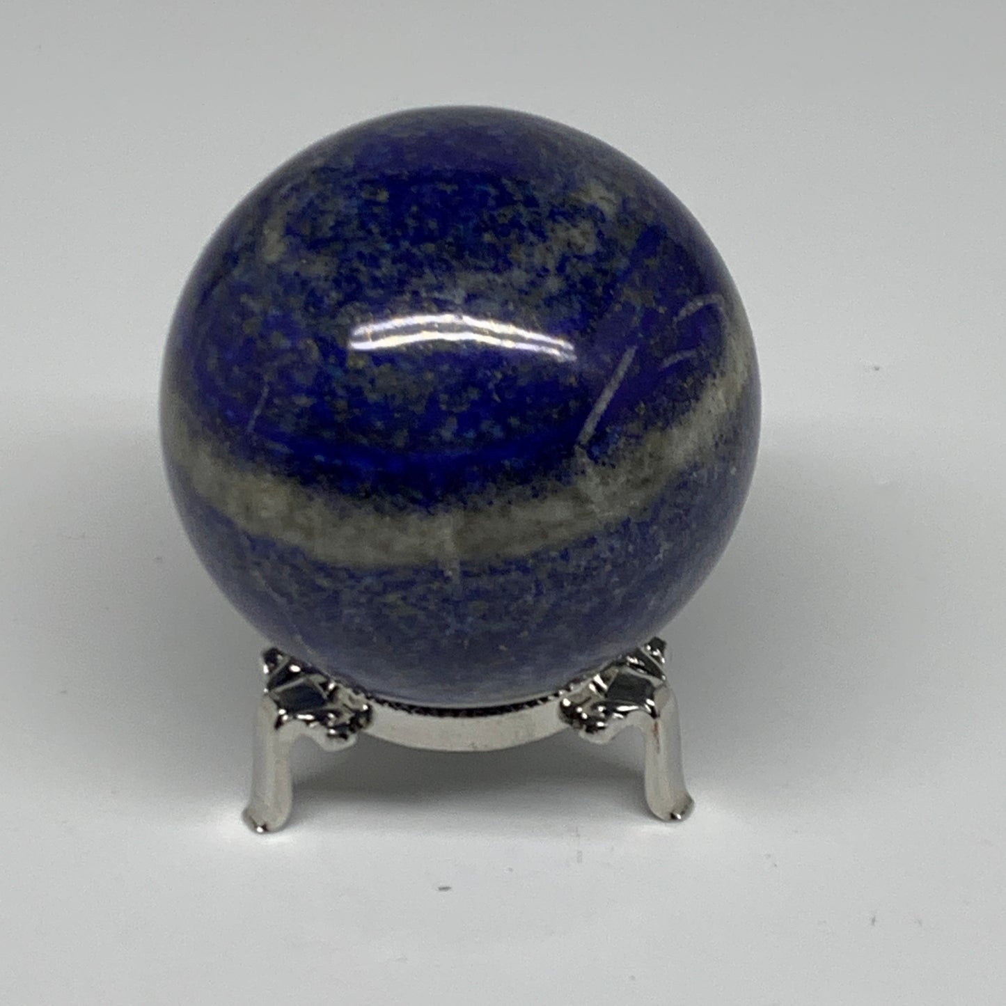 1.14 lbs, 2.7" (69mm), Lapis Lazuli Sphere Ball Gemstone @Afghanistan, B33146