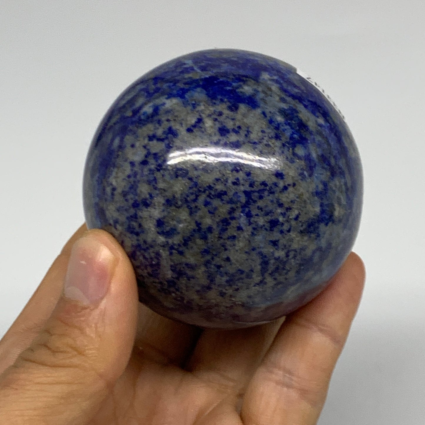 0.78 lbs, 2.4" (60mm), Lapis Lazuli Sphere Ball Gemstone @Afghanistan, B33147