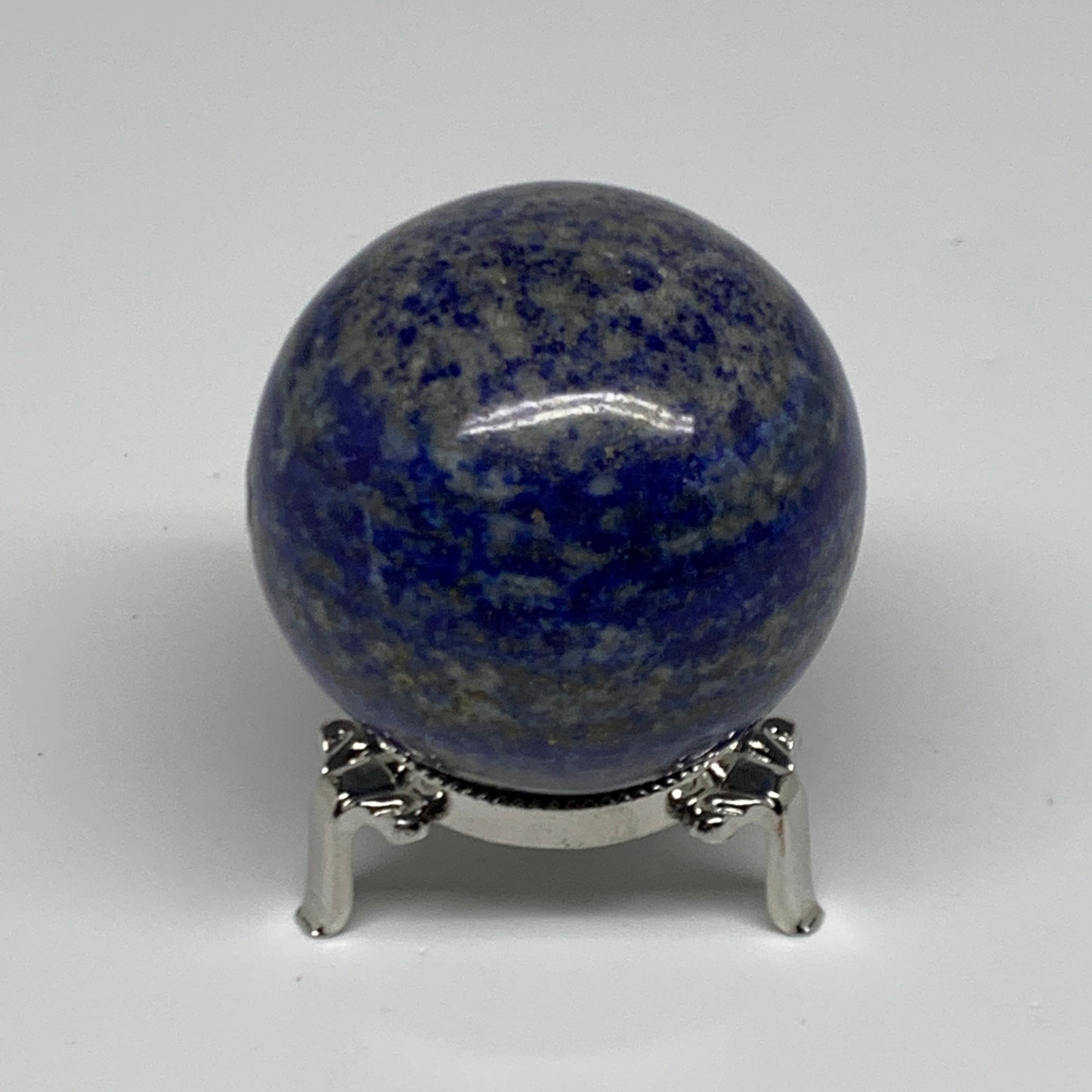 0.78 lbs, 2.4" (60mm), Lapis Lazuli Sphere Ball Gemstone @Afghanistan, B33147