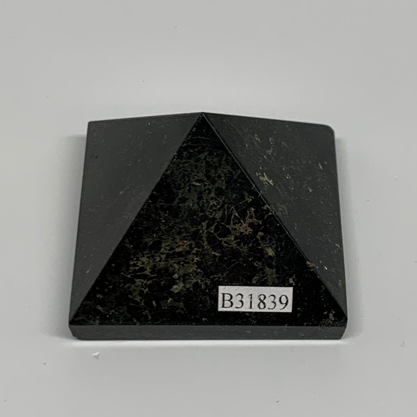 118.1g, 1.3"x2"x2", Black Tourmaline Pyramid Gemstone,Healing Crystal, B31839