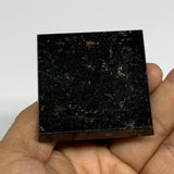 133.1g, 1.5"x1.9"x1.9", Black Tourmaline Pyramid Gemstone,Healing Crystal, B3184