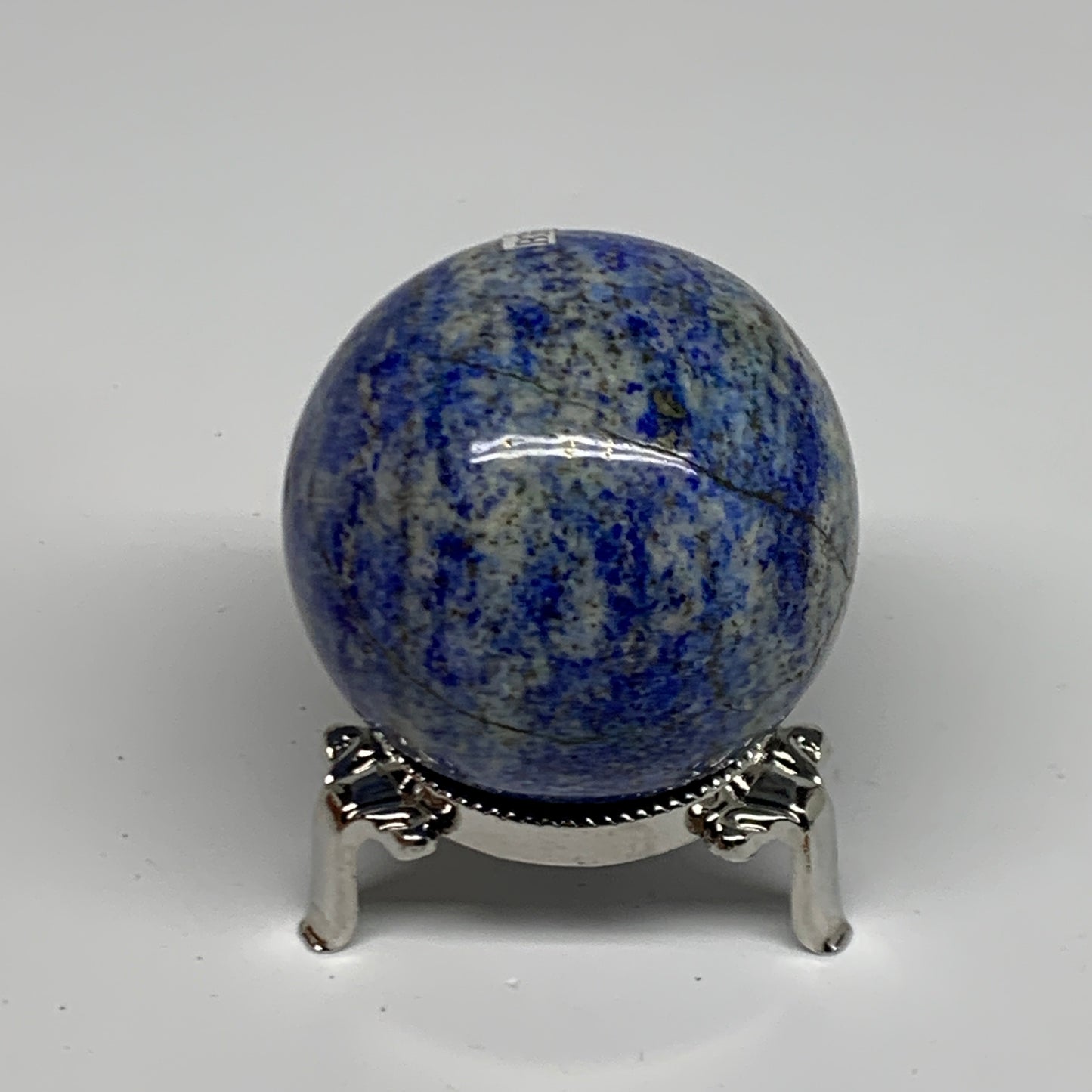 0.55 lbs, 2.1" (54mm), Lapis Lazuli Sphere Ball Gemstone @Afghanistan, B33149