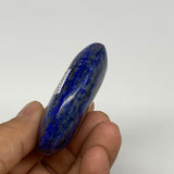 78.9g,2.3"x1.5"x0.7", Natural Lapis Lazuli Palm Stone @Afghanistan, B30320