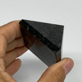 103.8g, 1.4"x1.8"x1.9", Black Tourmaline Pyramid Gemstone,Healing Crystal, B3184