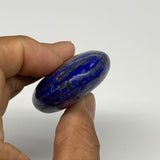78.9g,2.3"x1.5"x0.7", Natural Lapis Lazuli Palm Stone @Afghanistan, B30320