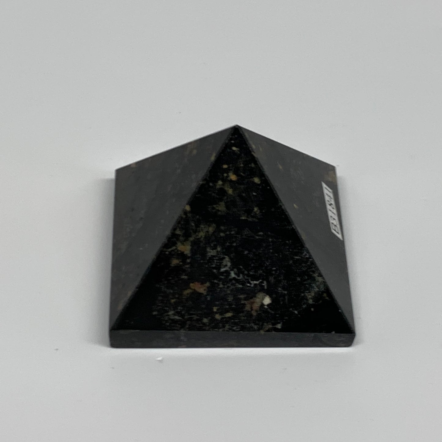 103.8g, 1.4"x1.8"x1.9", Black Tourmaline Pyramid Gemstone,Healing Crystal, B3184