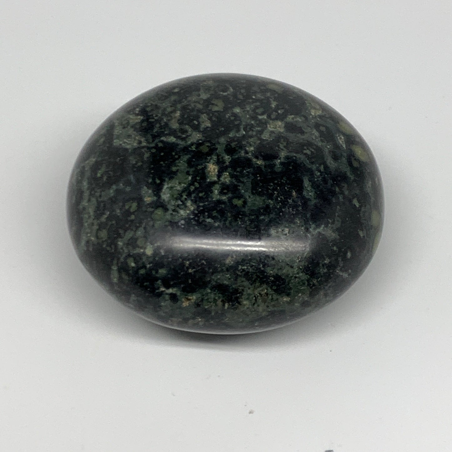 163.7g, 2.4"x2.2"x1.3", Crocodile Kambaba Jasper Palm-Stone @Madagascar, B28036