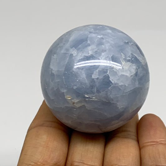 0.39 lbs, 2" (49mm), Blue Calcite Spheres Gemstones, B38373