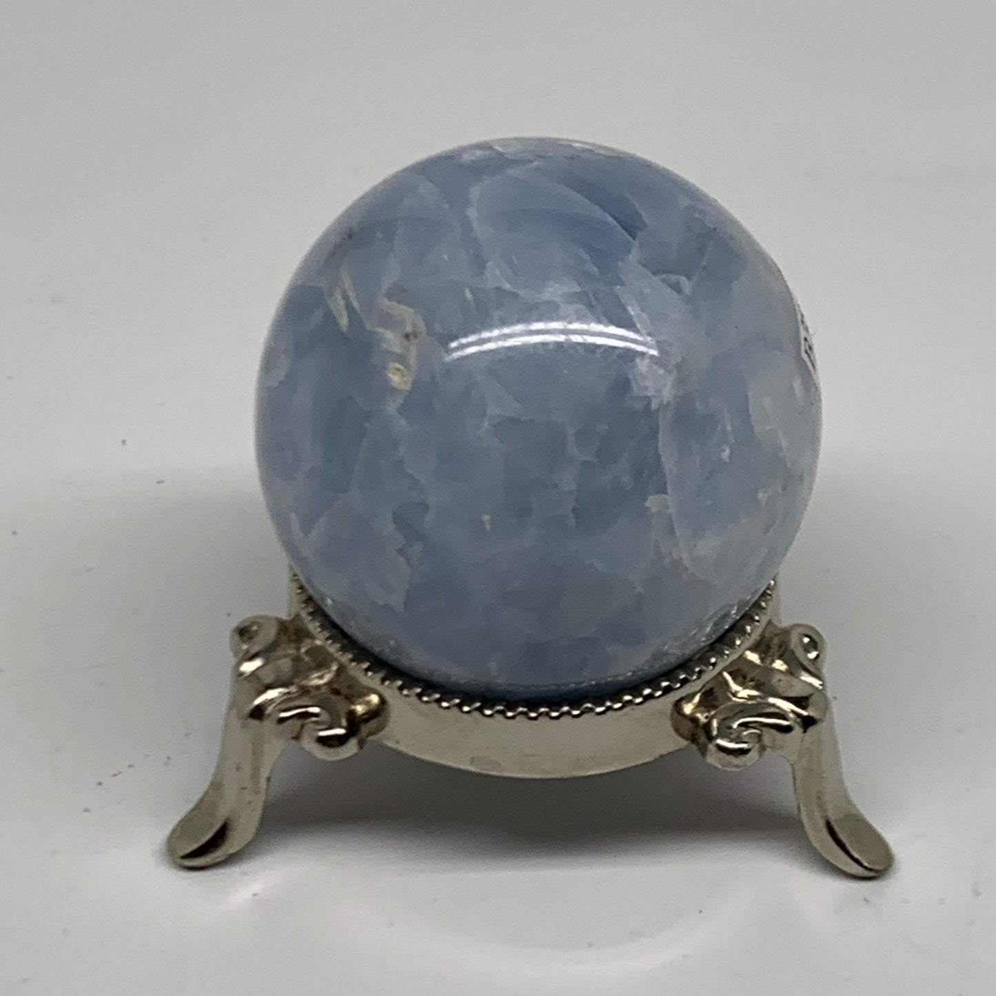 0.39 lbs, 2" (49mm), Blue Calcite Spheres Gemstones, B38373